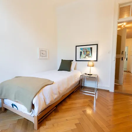 Charmante Altbauwohnung Am Rhein Basel Exterior photo